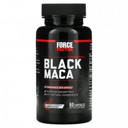 Force Factor Maca noire, 60...