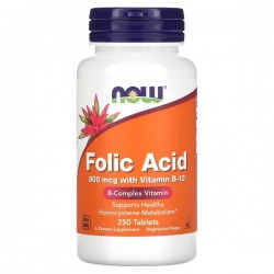 Now Foods, Acide folique,...